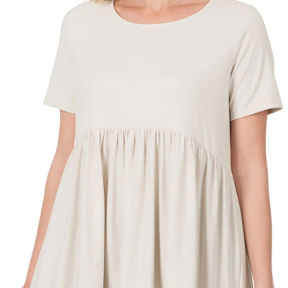 Zenana Outfitters Tops - Zenana Peplum Shirt
